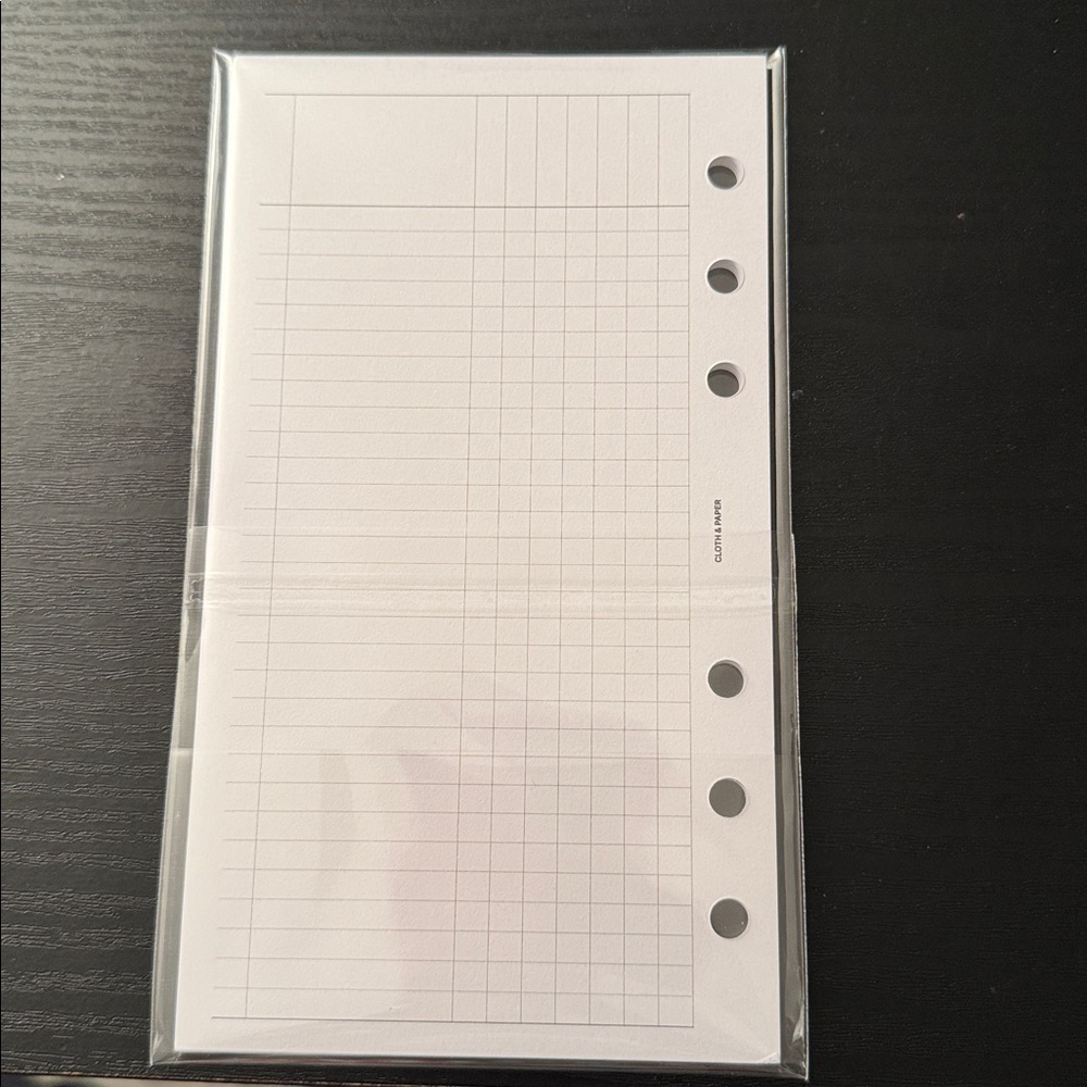 🏷️ NWT Cloth & Paper Inbox Sorting Insert | Personal size - Picture 2 of 3